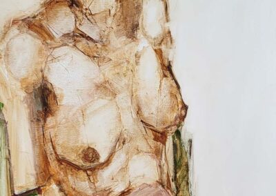 Maurice Dubuc (né en 1944) hst datée 2002