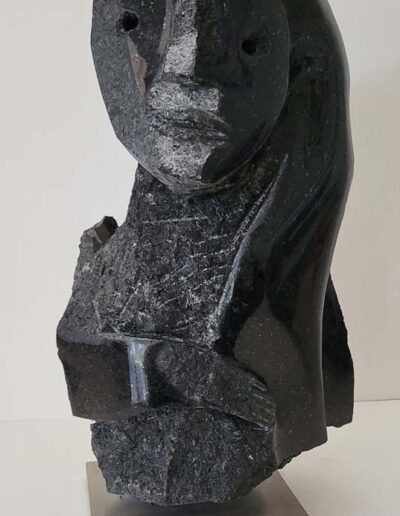 Jean-Yves Gosti (né en 1960) La chevelure, granit