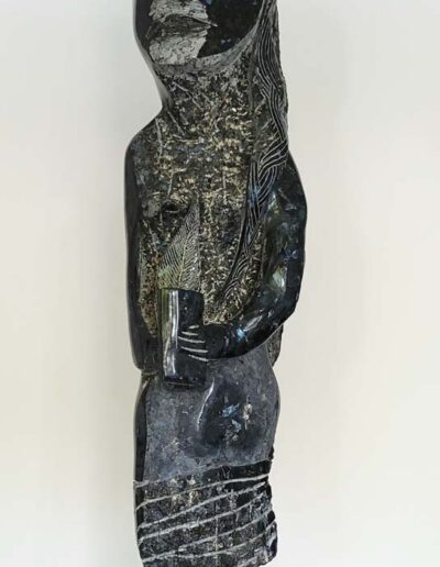 Jean-Yves Gosti (né en 1960) la lettre, labradorite