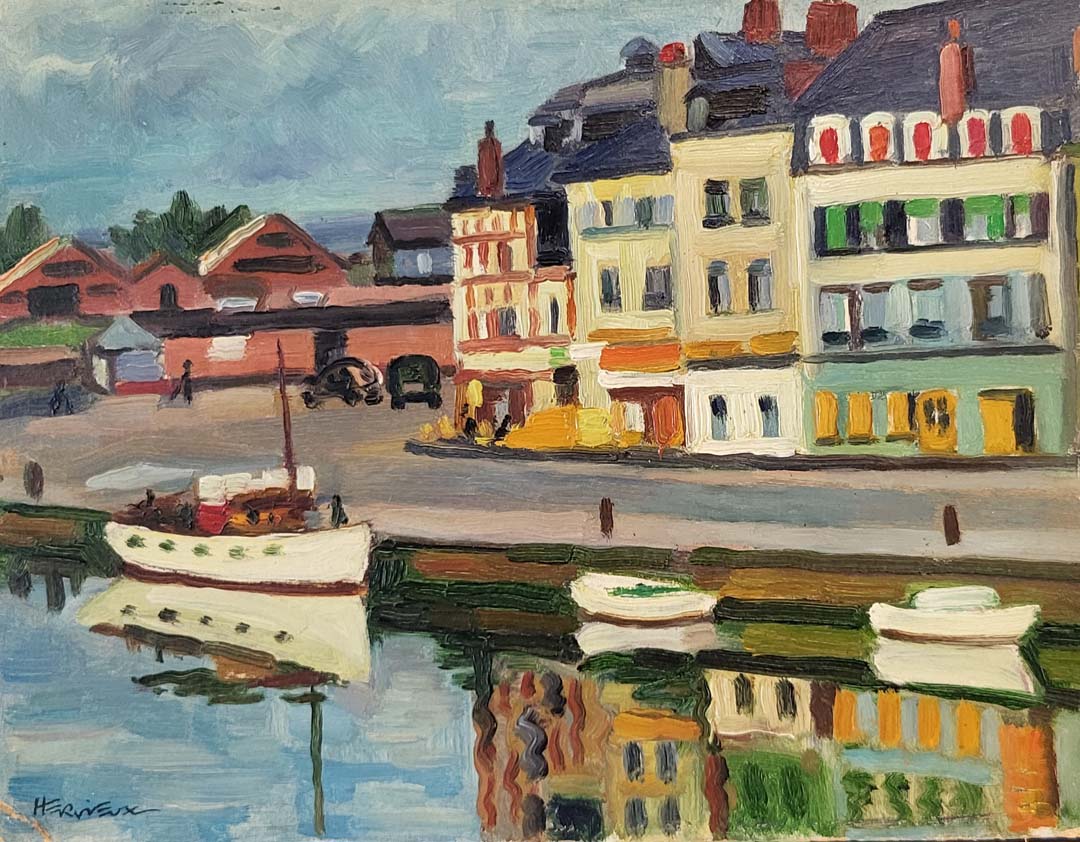 Jean Hervieux (1901 - 1968) honfleur hsc sbg