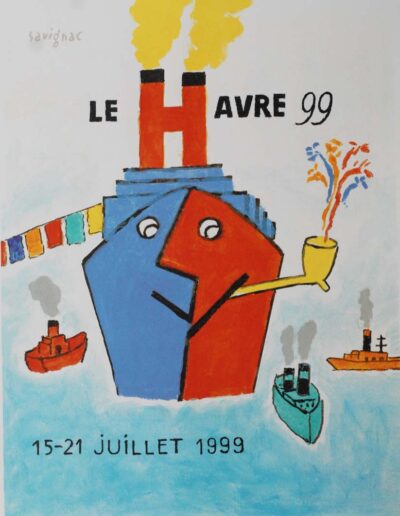Raymond Savignac LH 99 sérigraphie