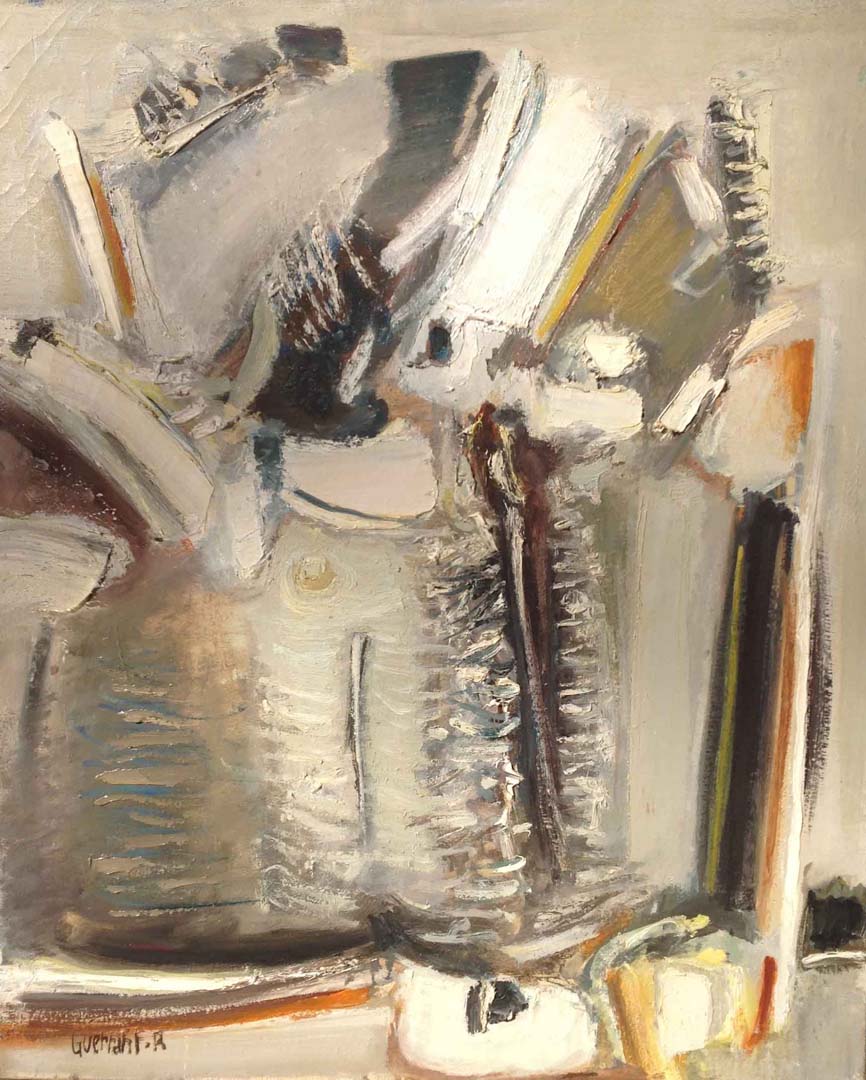 Roger Guerrant (1930 - 1977) falaise hst 76x60 sbg