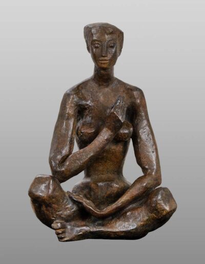 Bernard Mougin (1918 - 2002) le verbe (1954) bronze n° 8-8 Deroyaume fondeur