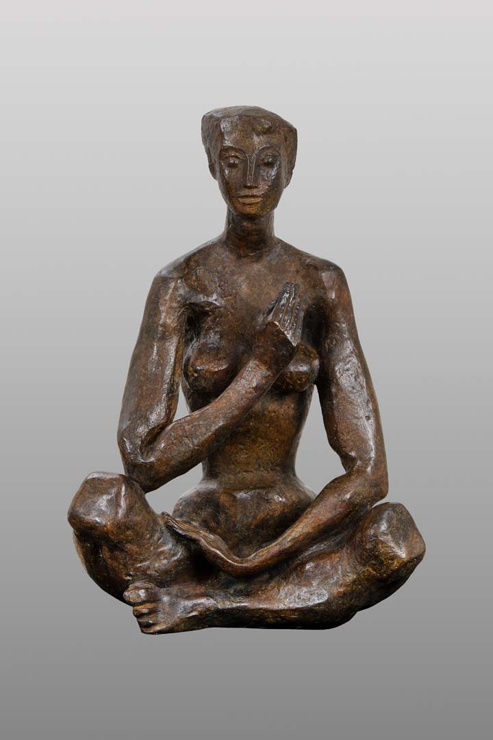 Bernard Mougin (1918 - 2002) le verbe (1954) bronze n° 8-8 Deroyaume fondeur