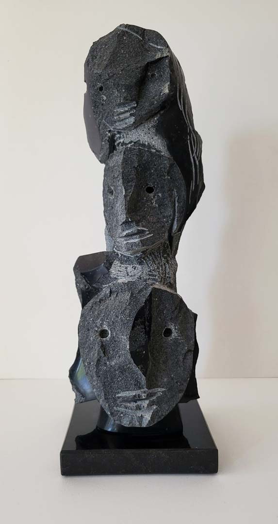 Jean-Yves Gosti (né en 1960) L'esprit des pierres (recto)