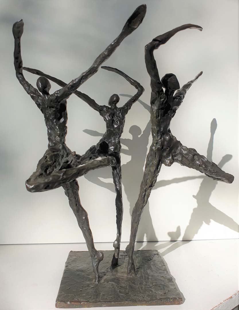 Nancy Vuylsteke de Laps (née en 1967) Allegro bronze 1-8 Mig fondeur