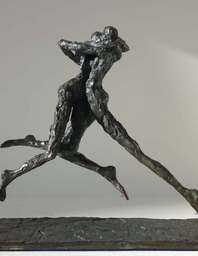 Nancy Vuylsteke de Laps (née en 1967) Plus qu'un, bronze 8-8 Mig fondeur