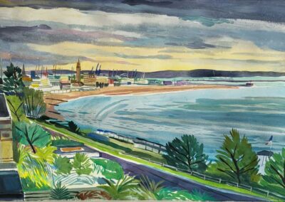 Laurent Corvaisier (né en 1964) Vue depuis la Villa St Georges