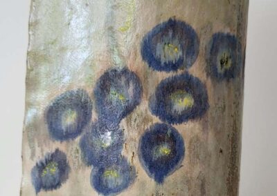 Pascale Robakowski (née en 1949) C vase asters