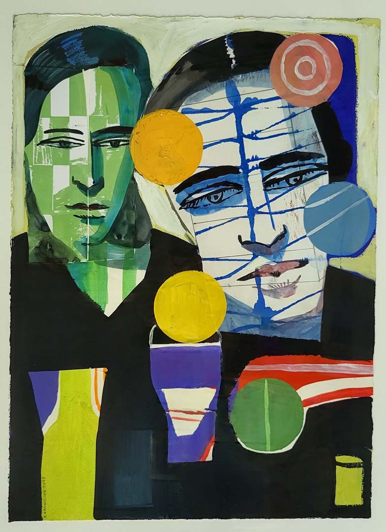 27 Laurent Corvaisier (né en 1964) gouache 52x38