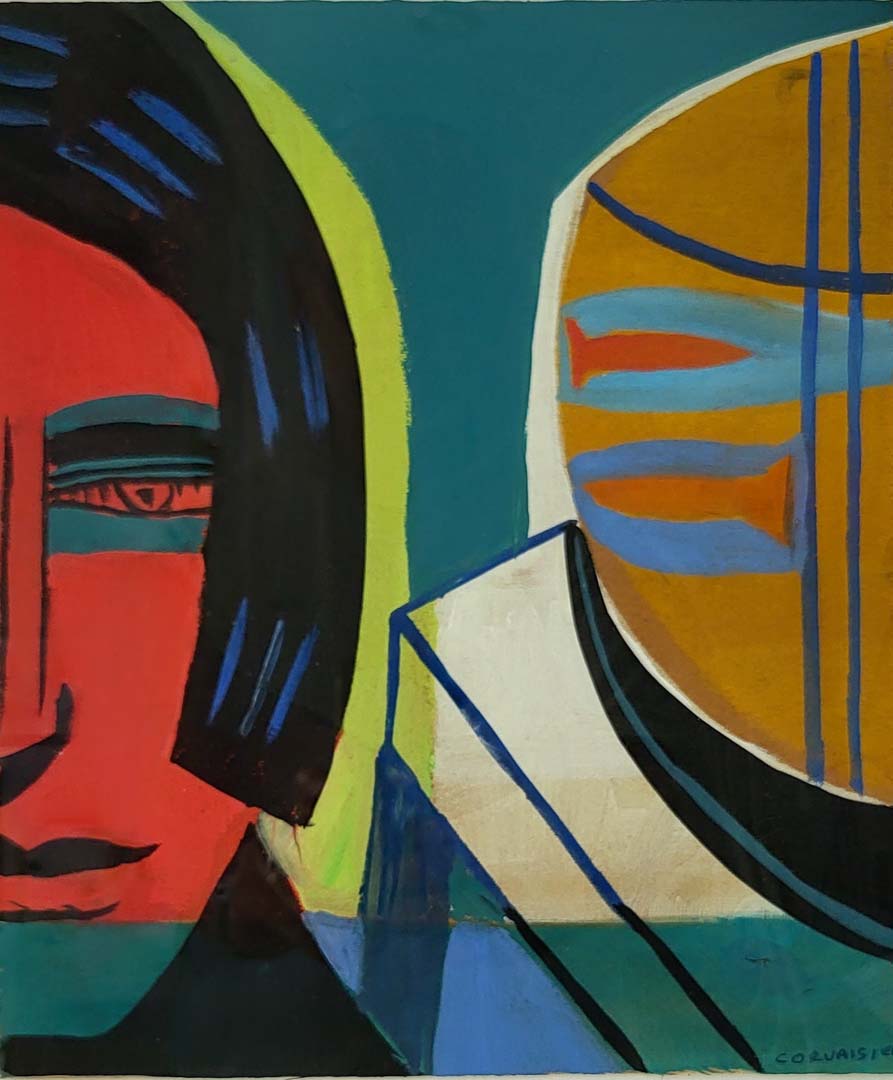 4 Laurent Corvaisier (né en 1964) asp 29x24,5