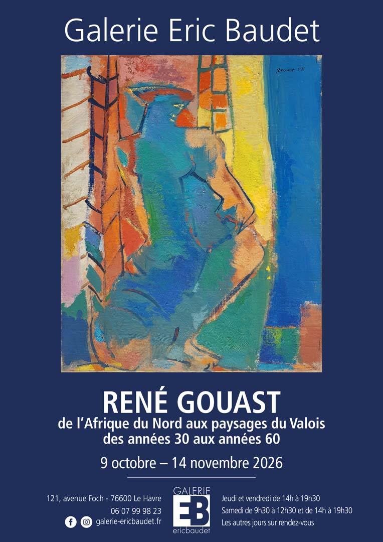 Affiche Gouast Affiche expo René Gouast